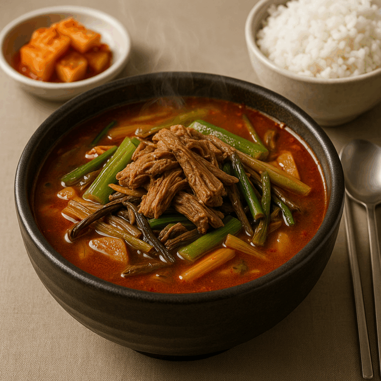 Read more about the article [육대장본점]육개장 한입에 여름 더위가 싹