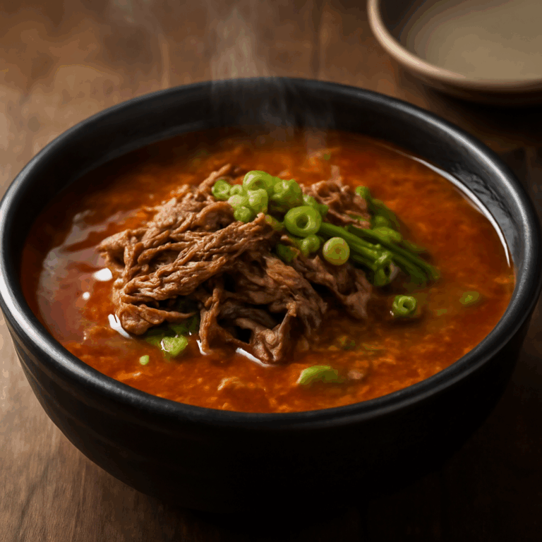 Read more about the article 육대장본점 진한 소고기 육개장 추천