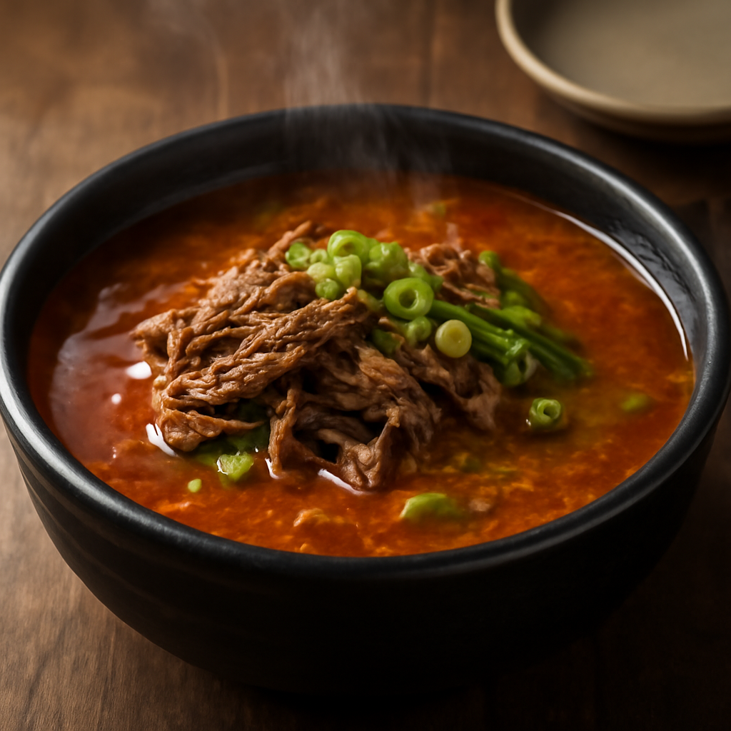 Read more about the article 육대장본점 진한 소고기 육개장 추천