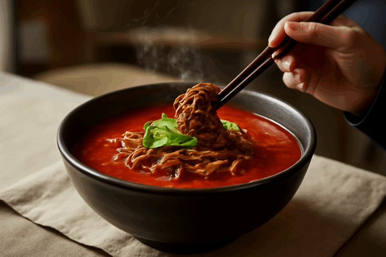 Read more about the article 육대장본점 육개장 진한 국물의 정수